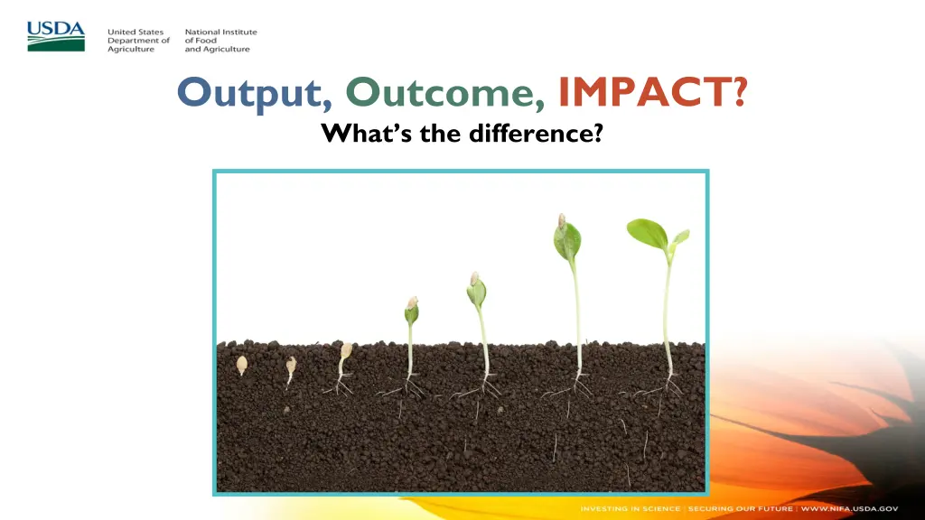 output outcome impact what s the difference