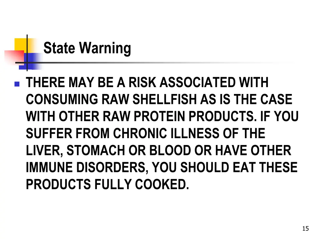 state warning