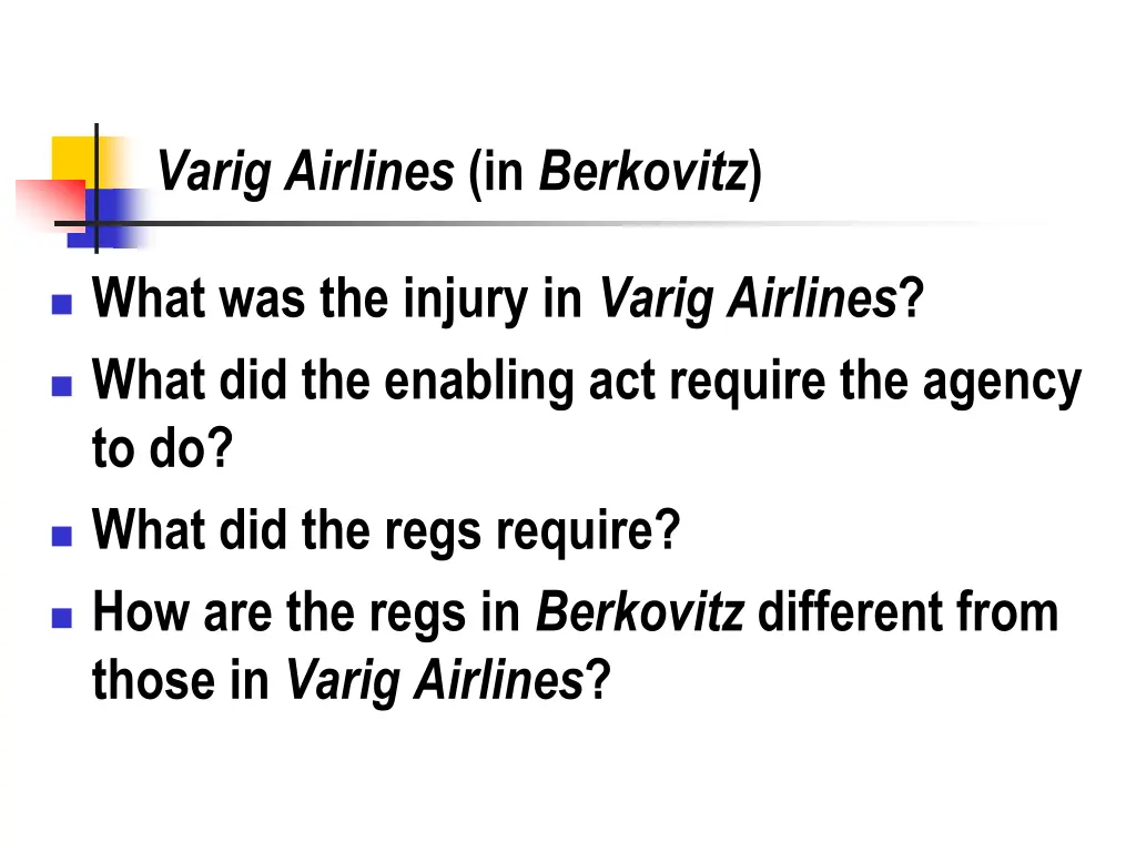 varig airlines in berkovitz