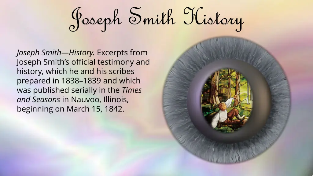 joseph smith history