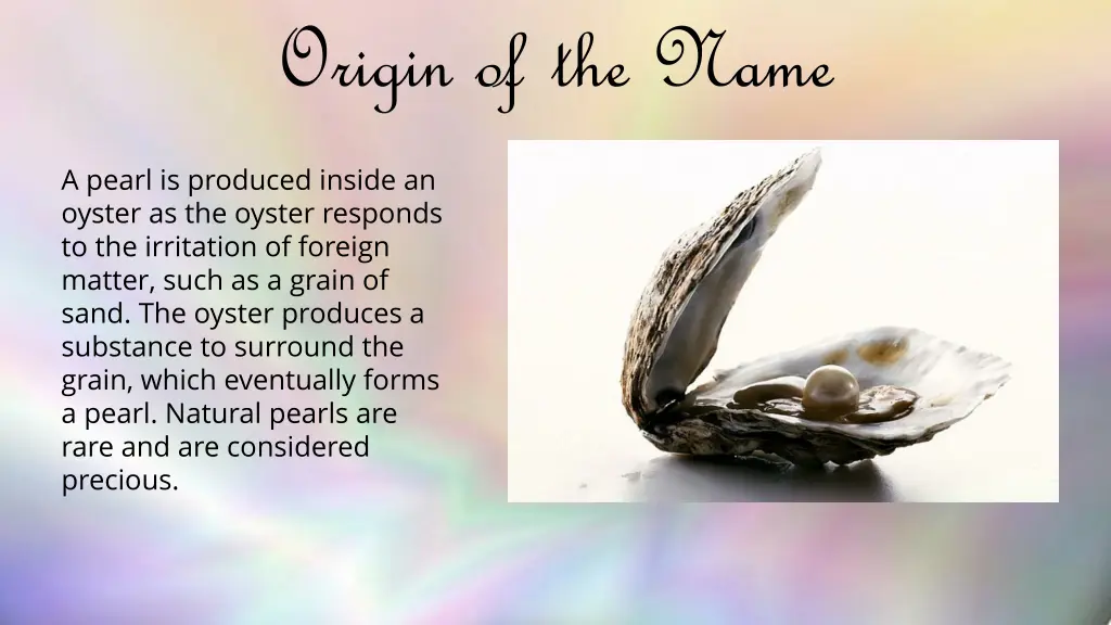 origin of the name