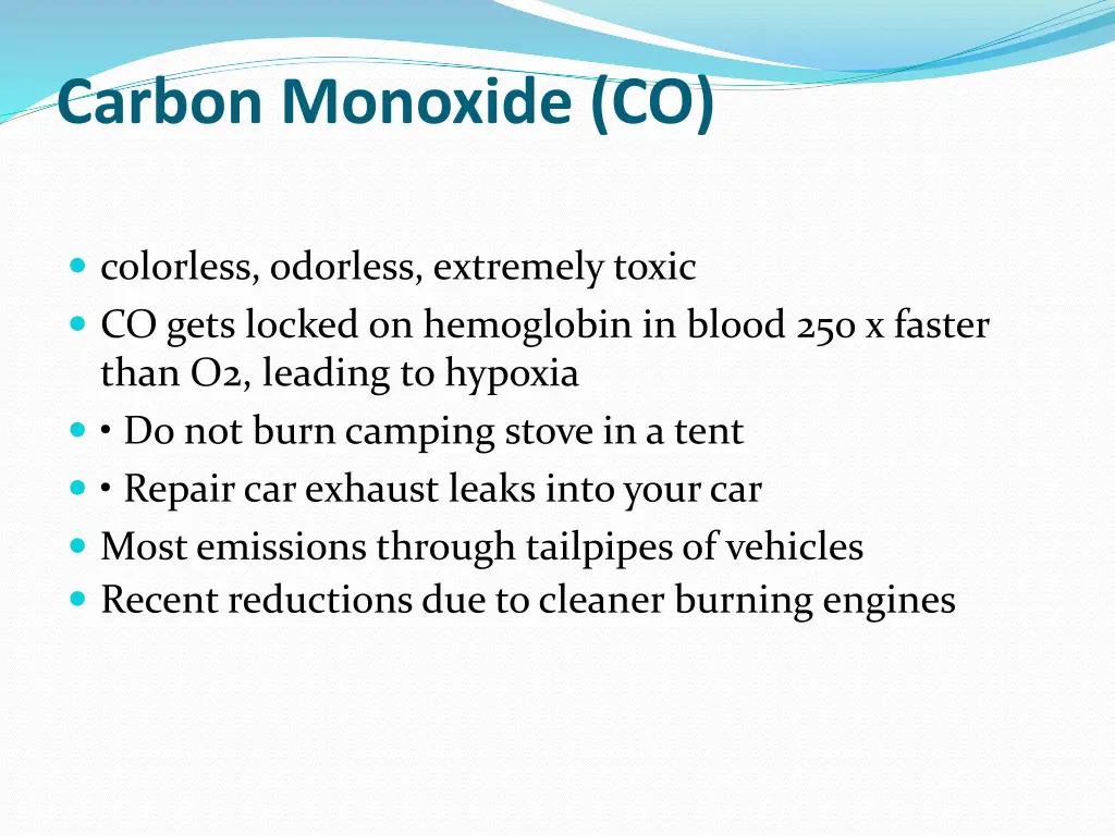 carbon monoxide co