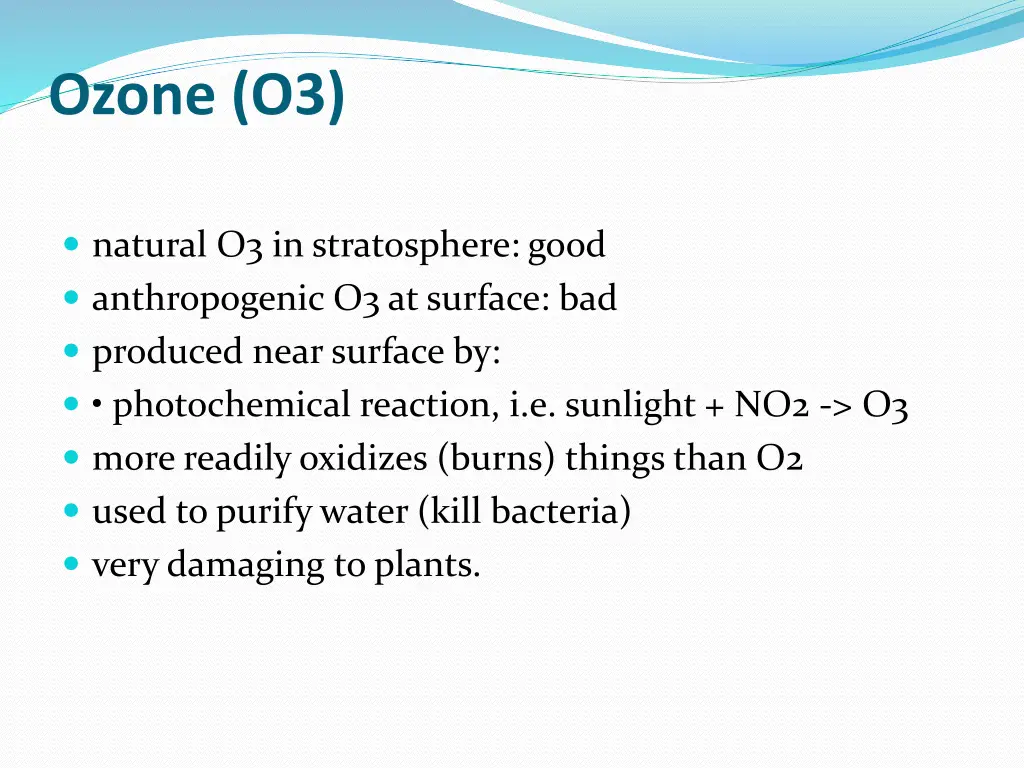 ozone o3