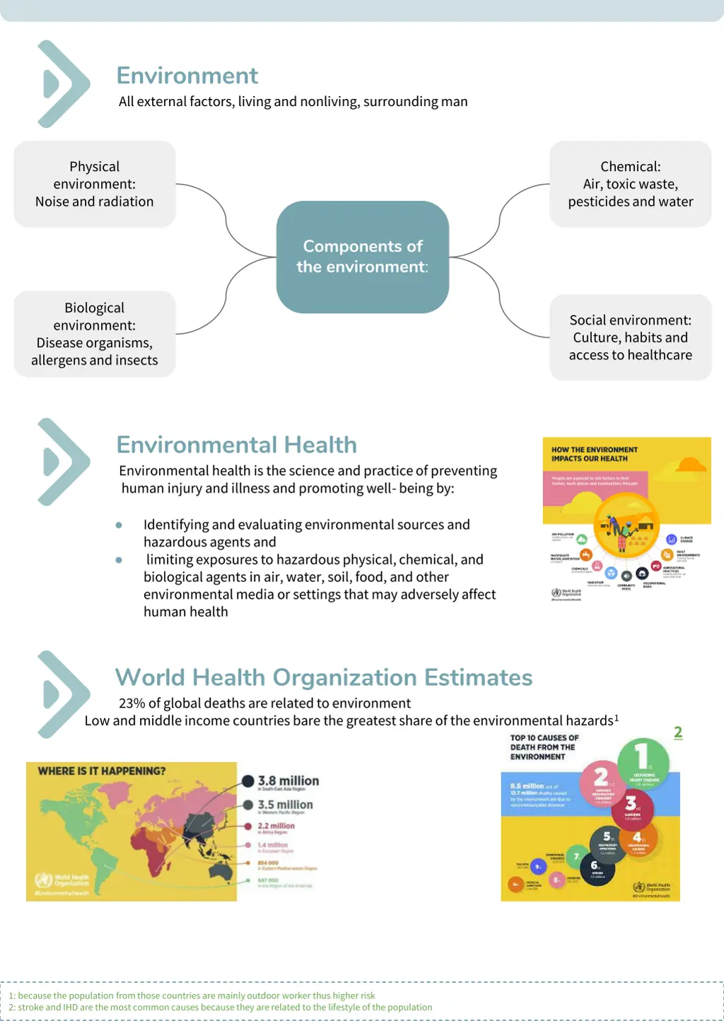 environment all external factors living