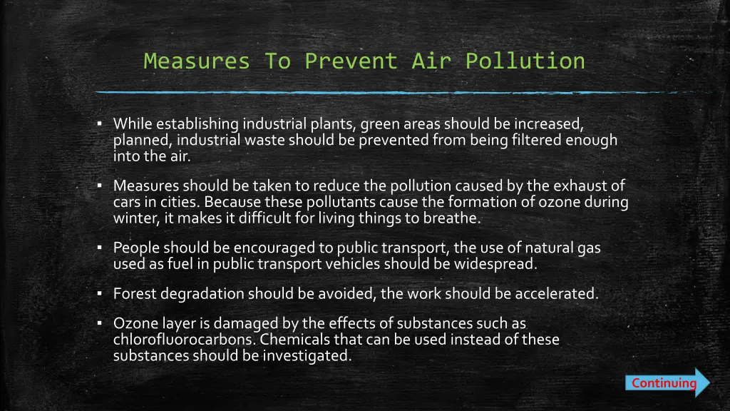 measures to prevent air pollution 2