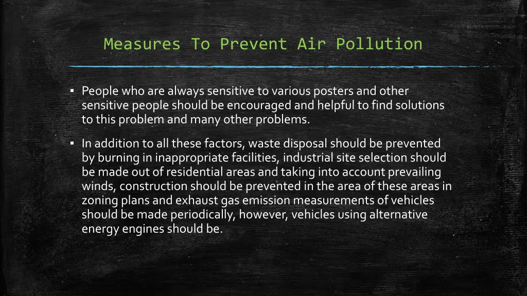 measures to prevent air pollution 3