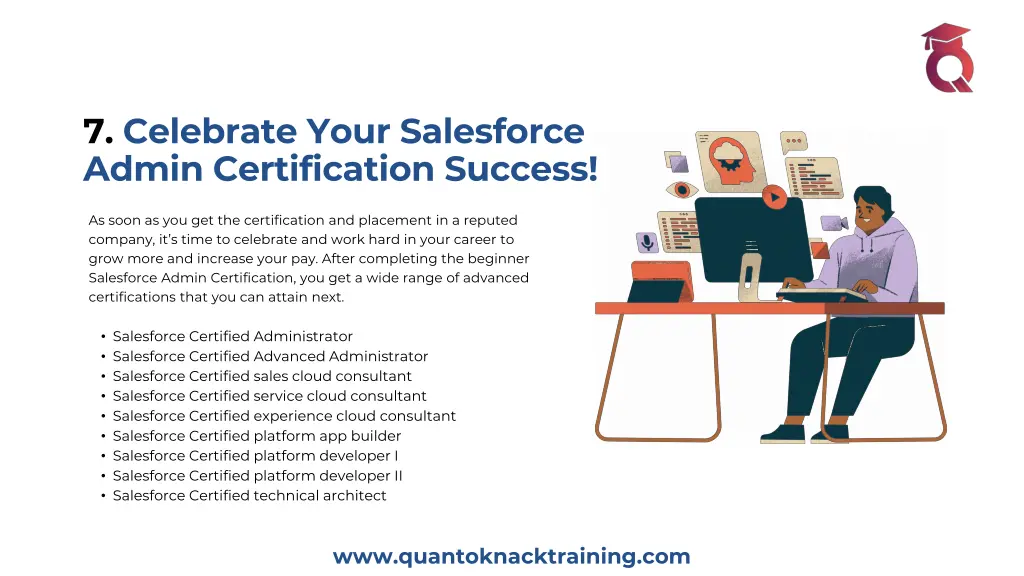7 celebrate your salesforce admin certification