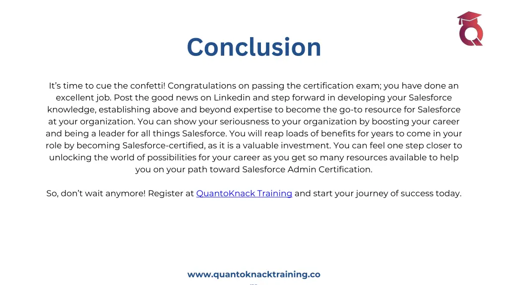conclusion