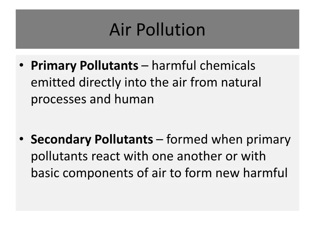 air pollution 2