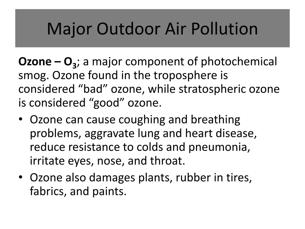 major outdoor air pollution 1