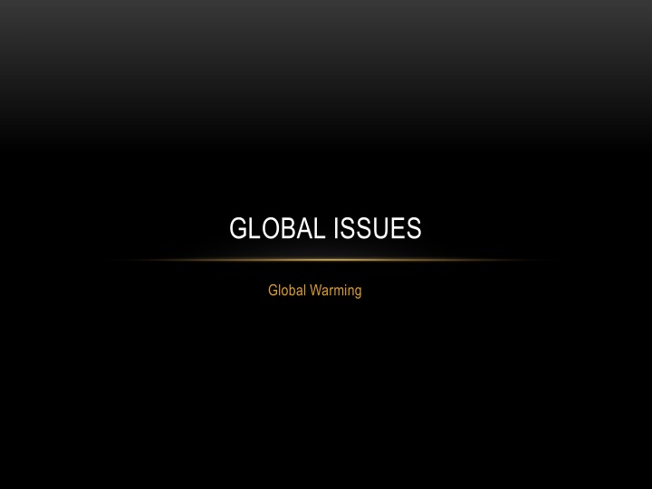 global issues