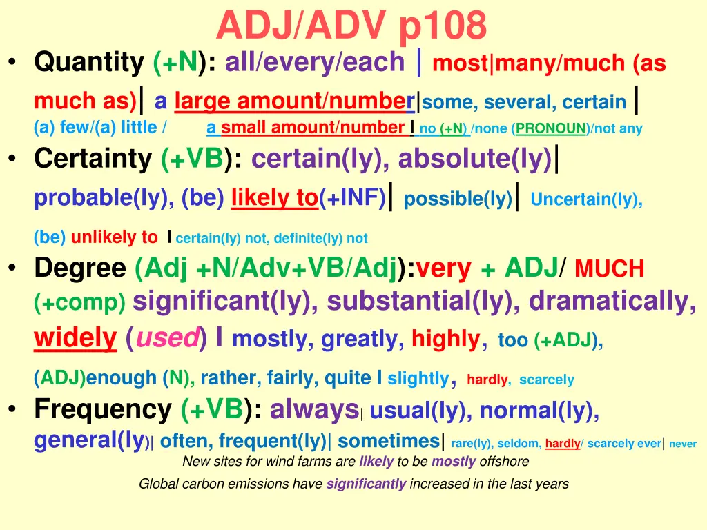 adj adv p108