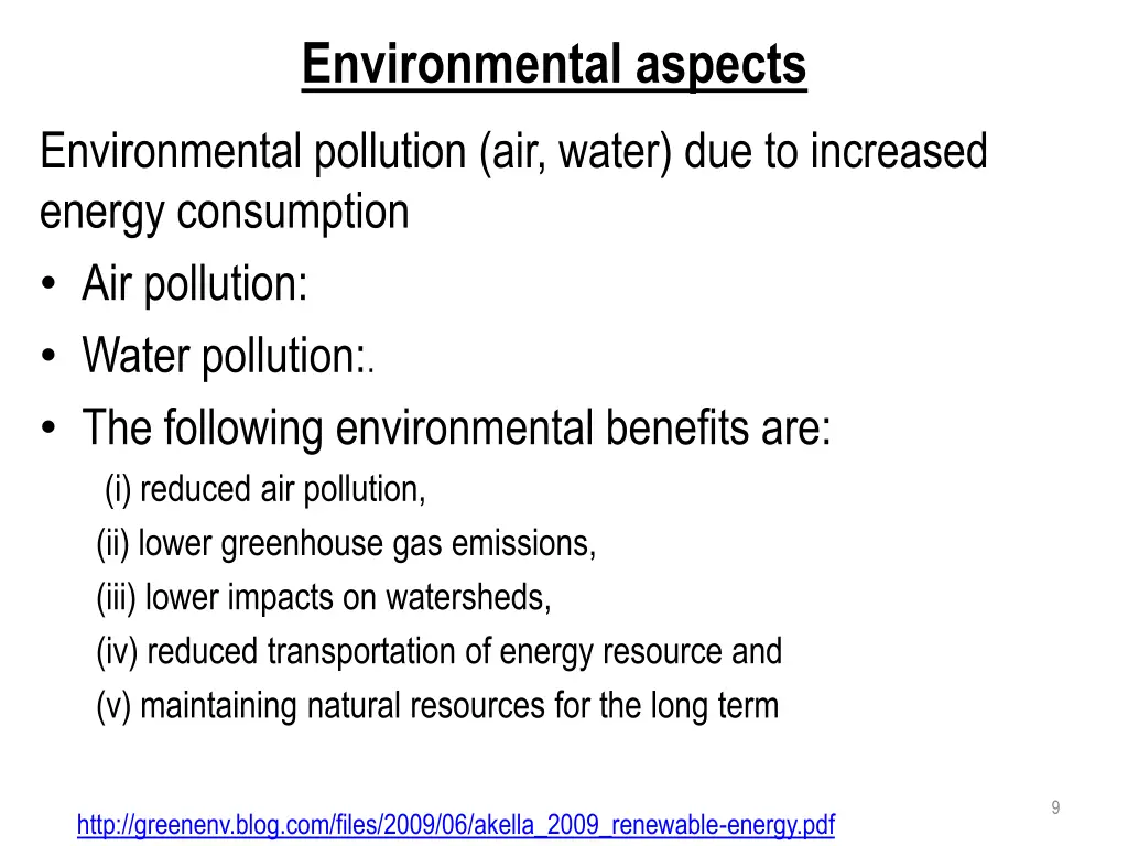 environmental aspects 2