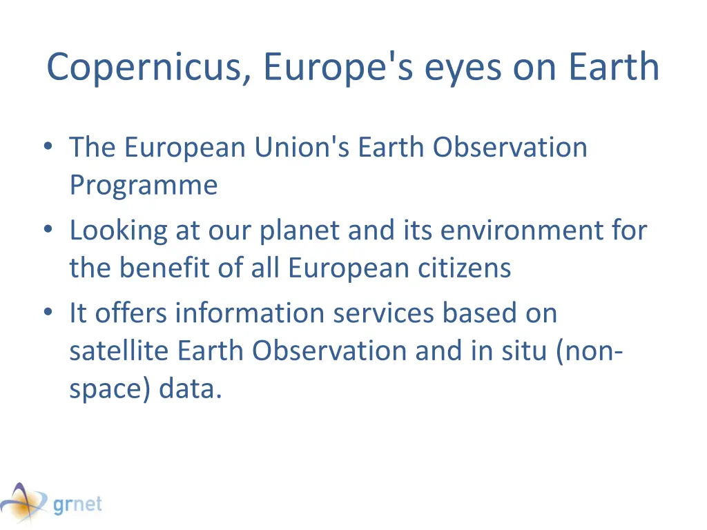 copernicus europe s eyes on earth