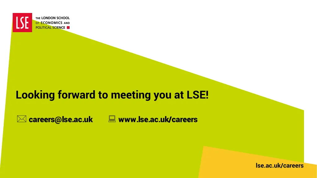 looking forward to meeting you at lse