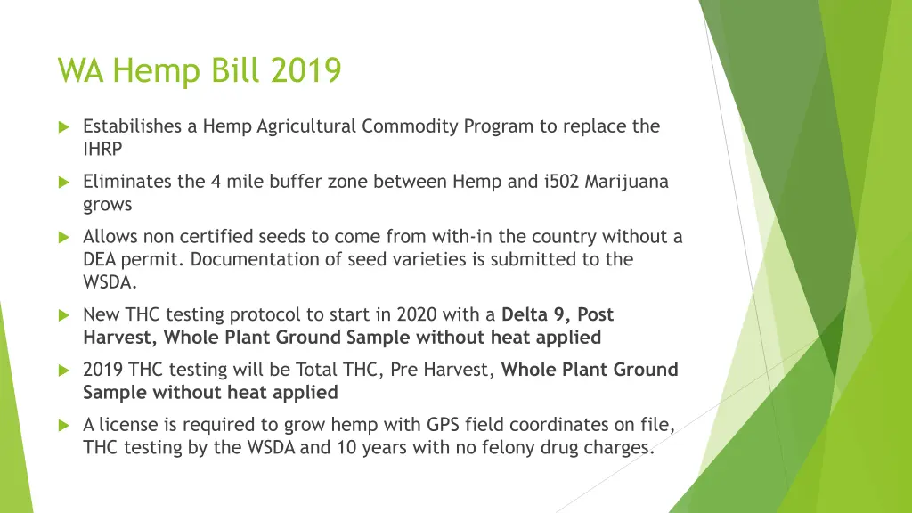 wa hemp bill 2019