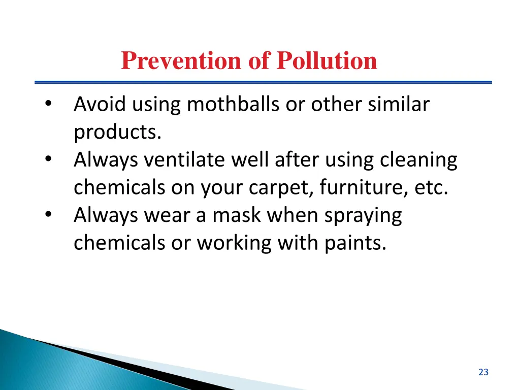 prevention of pollution 3