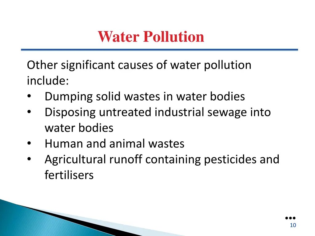 water pollution 1