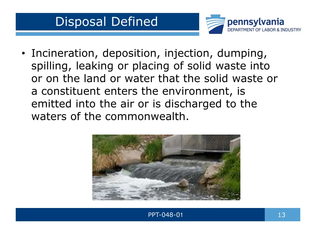 disposal defined