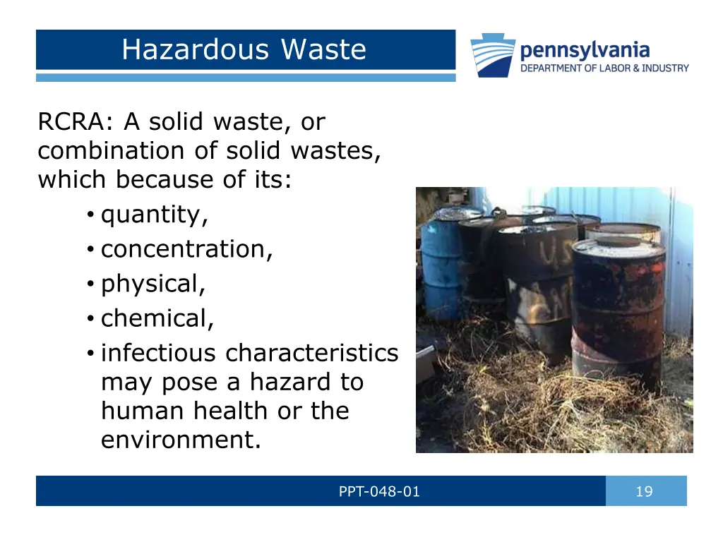 hazardous waste