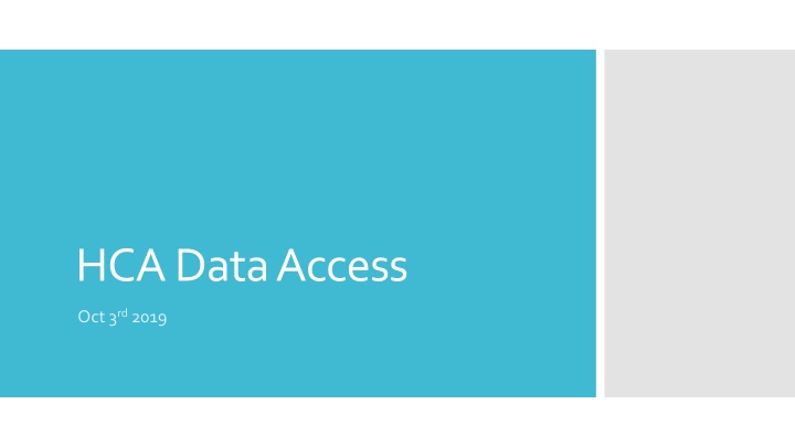 hca data access