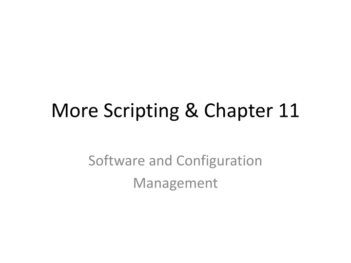 more scripting chapter 11