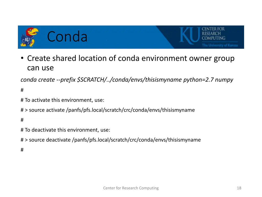 conda 1