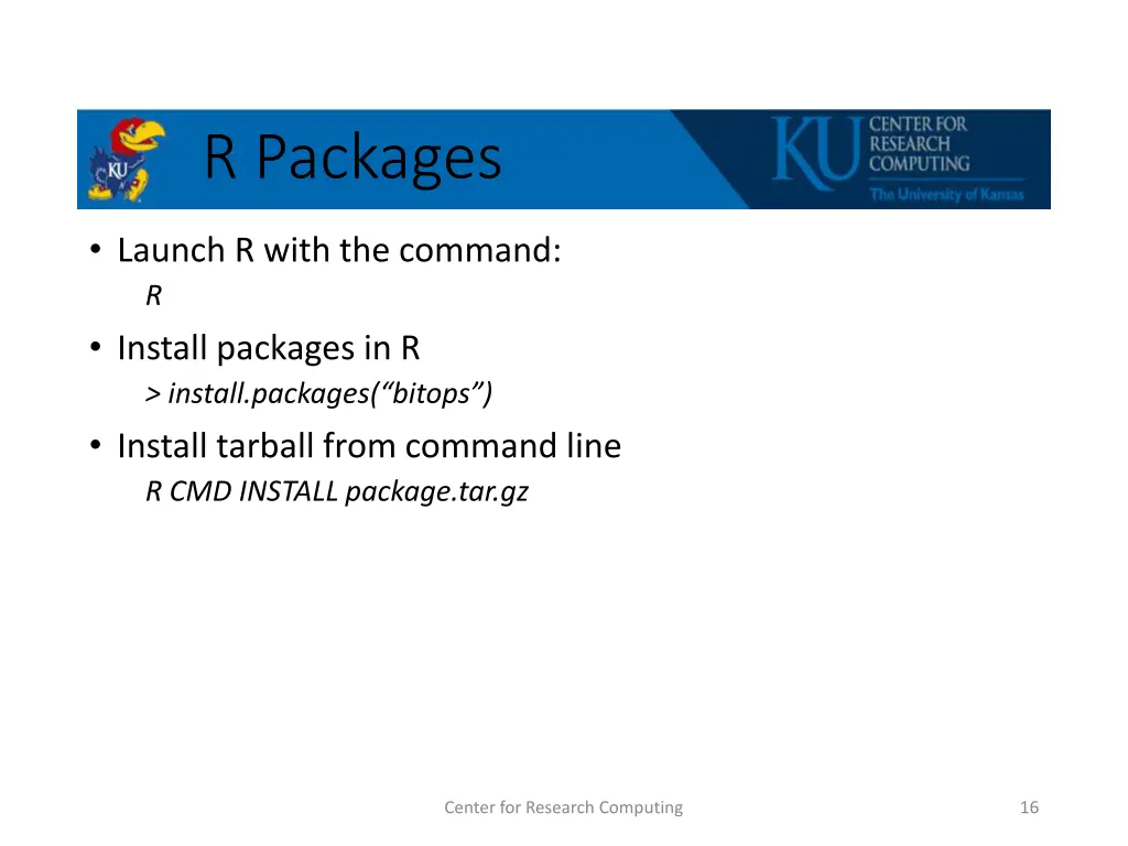 r packages 1