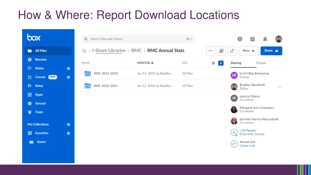 how where report download locations 2