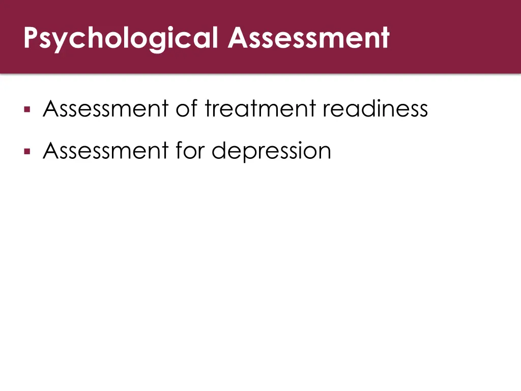 psychological assessment