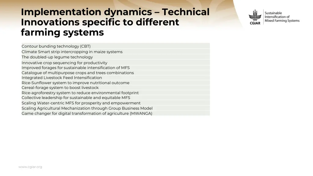 implementation dynamics technical innovations