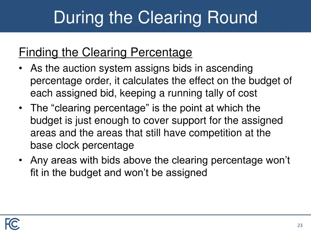 during the clearing round 4