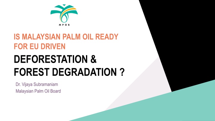 is malaysian palm oil ready for eu driven