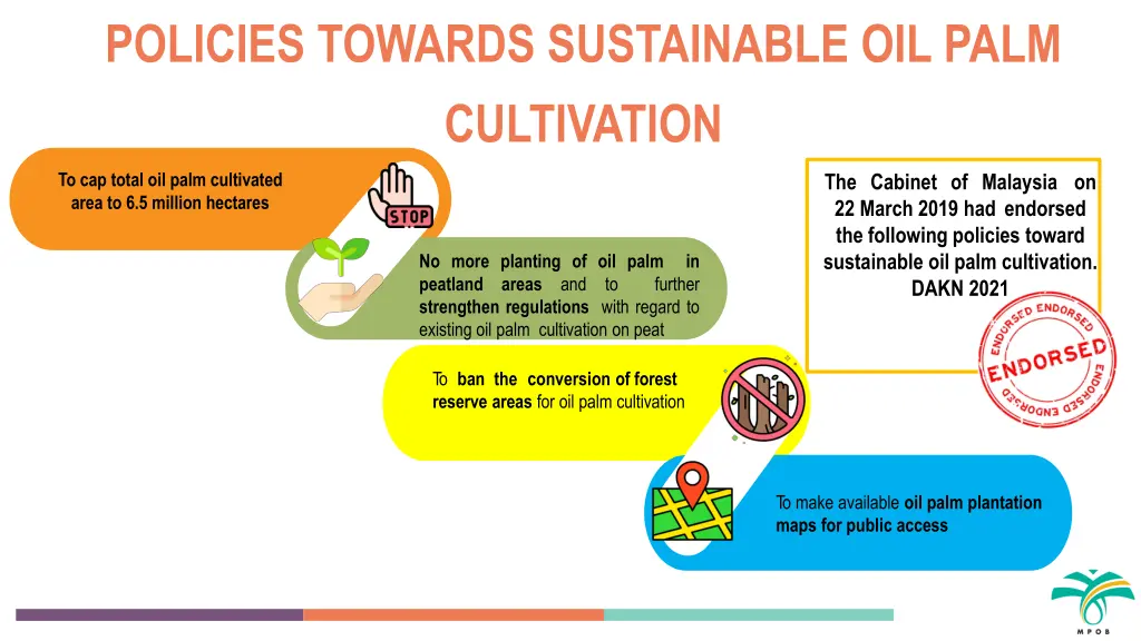 policies towards sustainable oil palm cultivation