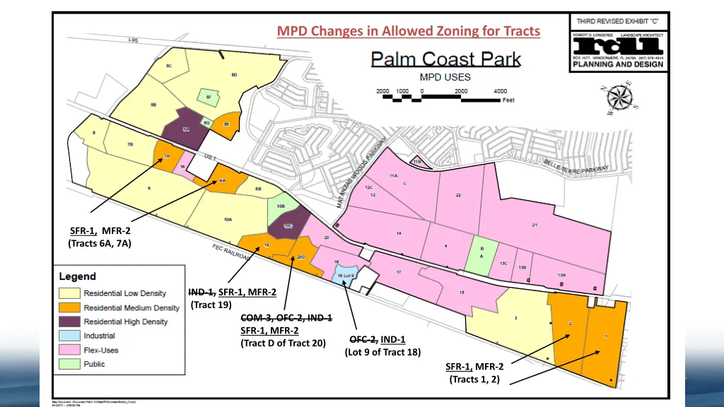 mpd changes in allowed zoning for tracts