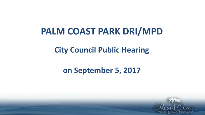 palm coast park dri mpd