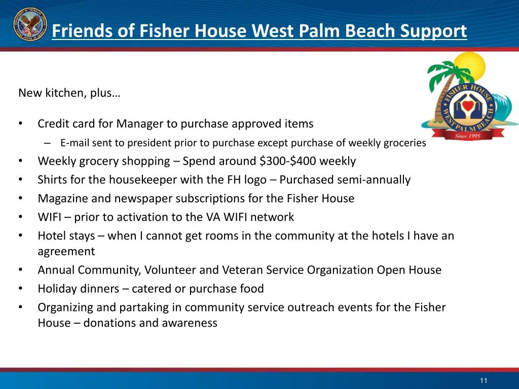 friends of fisher house west palm beach support