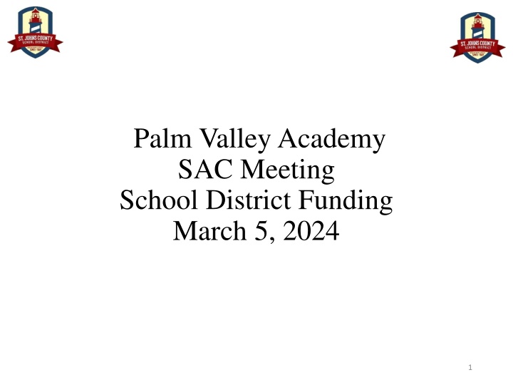 palm valley academy sac meeting school district