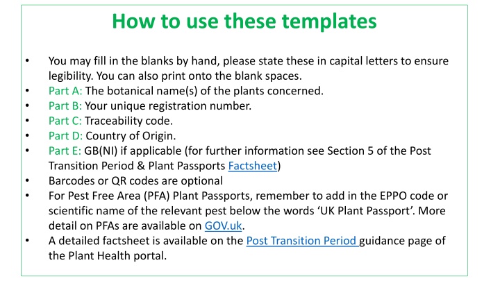 how to use these templates