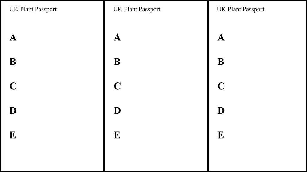 uk plant passport 2