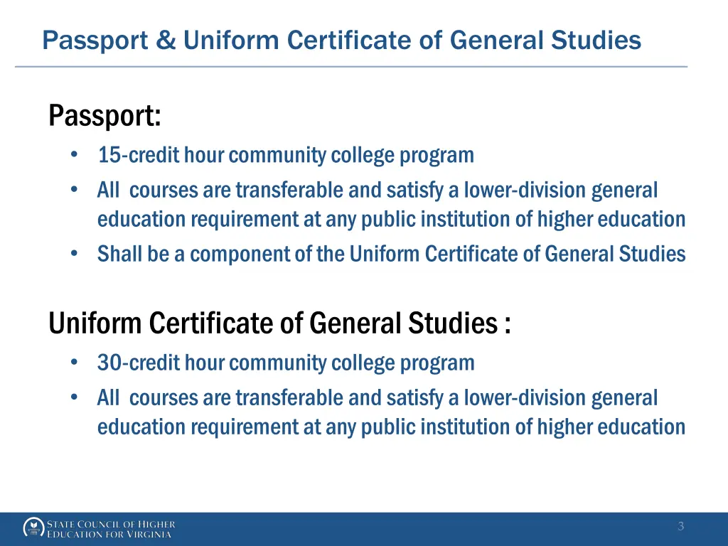 passport uniform certificate of general studies