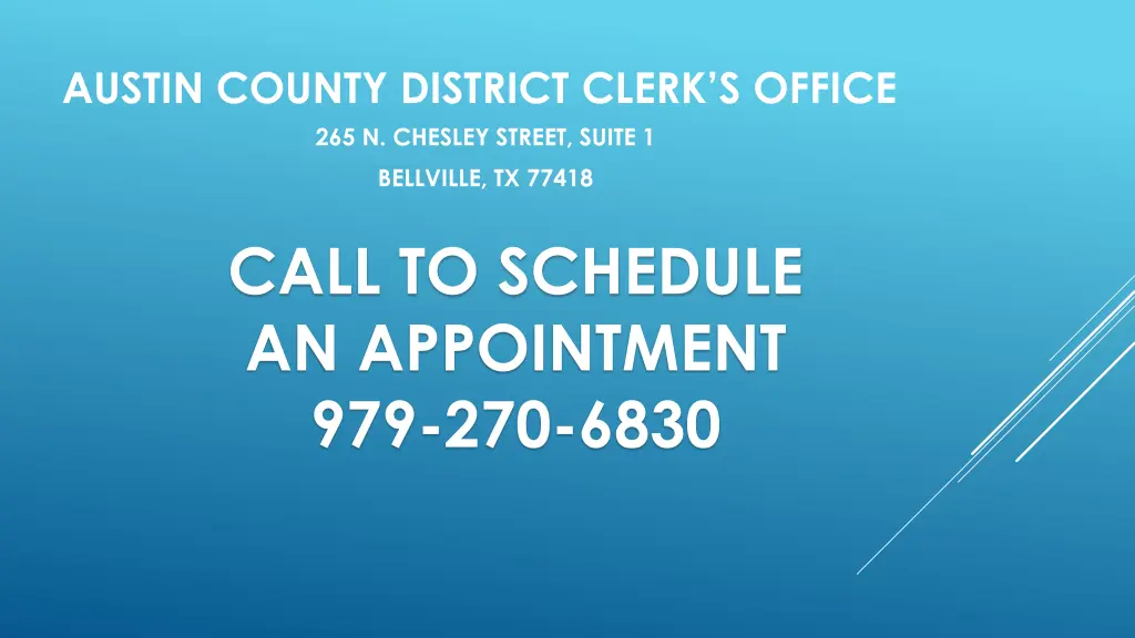 austin county district clerk s office