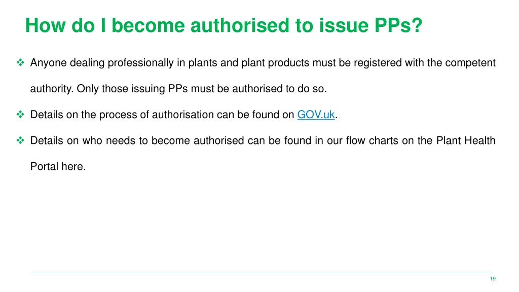 how do i become authorised to issue pps