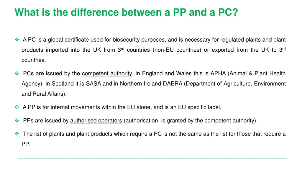 what is the difference between a pp and a pc