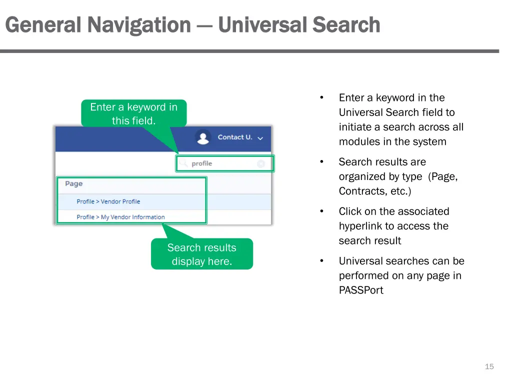 general navigation general navigation universal