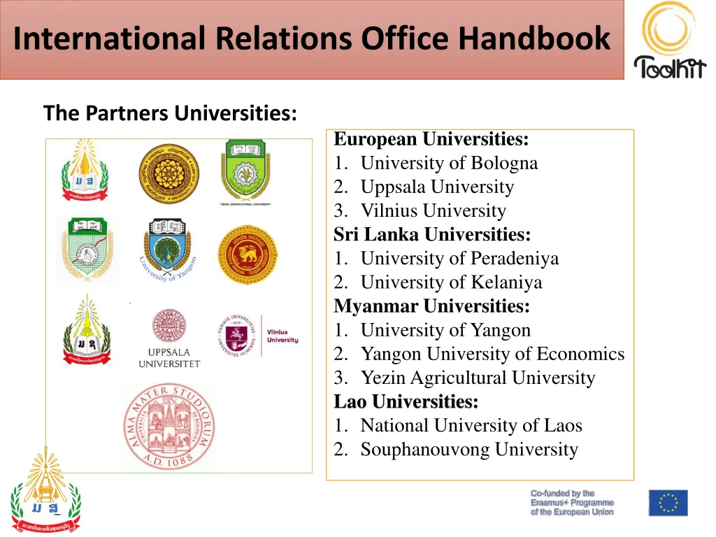 international relations office handbook