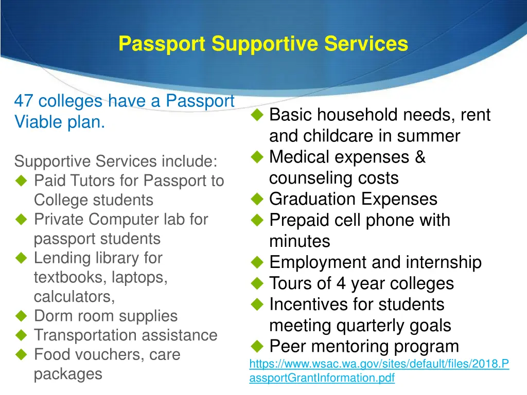 passport supportive services