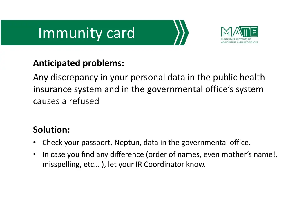 immunity card 1