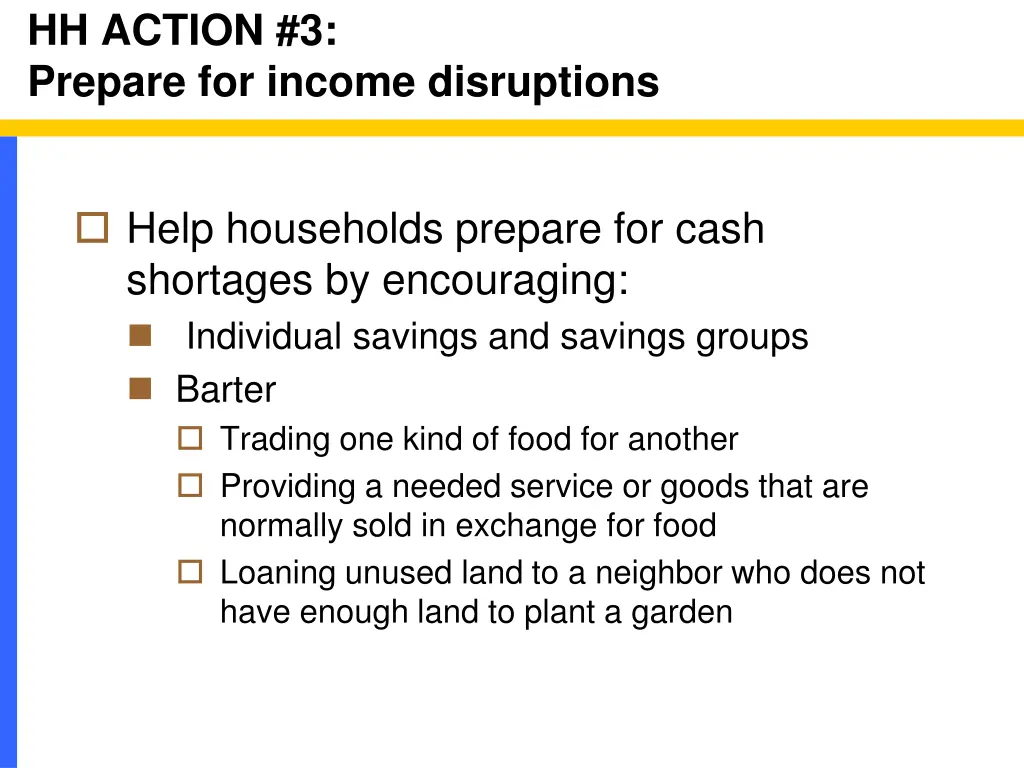 hh action 3 prepare for income disruptions 1