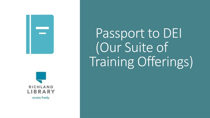 passport to dei our suite of training offerings